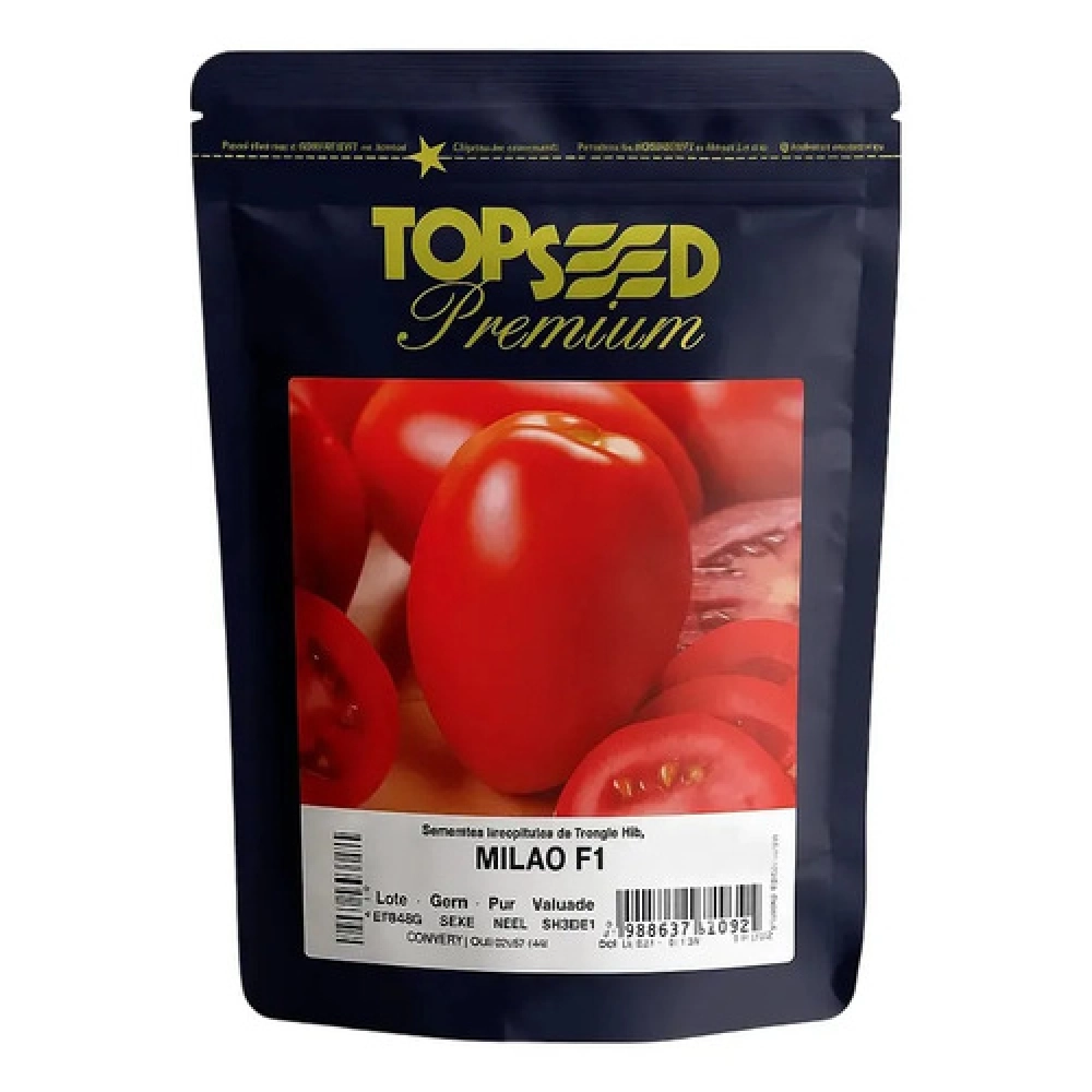 Semente Tomate Saladette Híbrido Milão F1 - 1.000 Sementes
